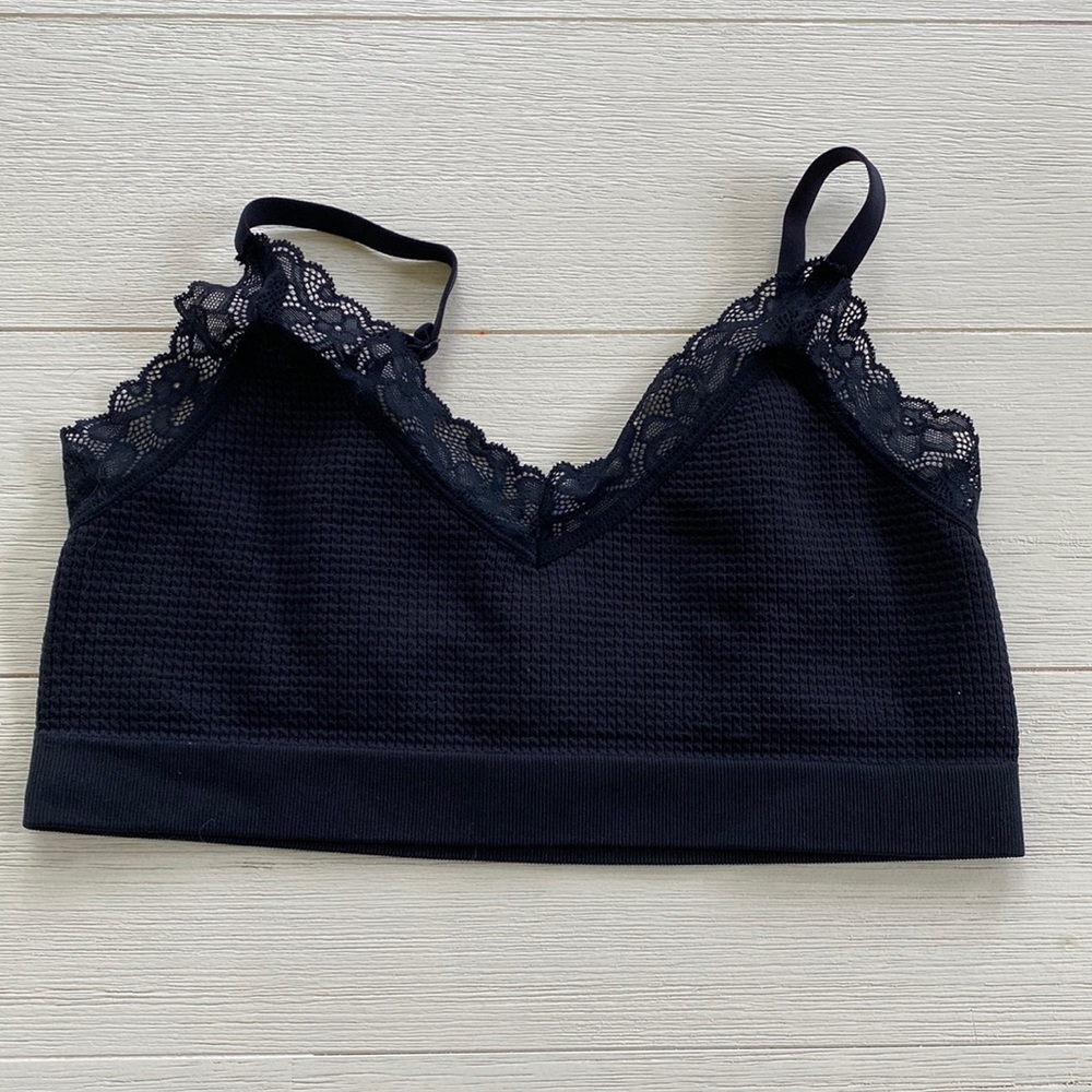 Black bralette